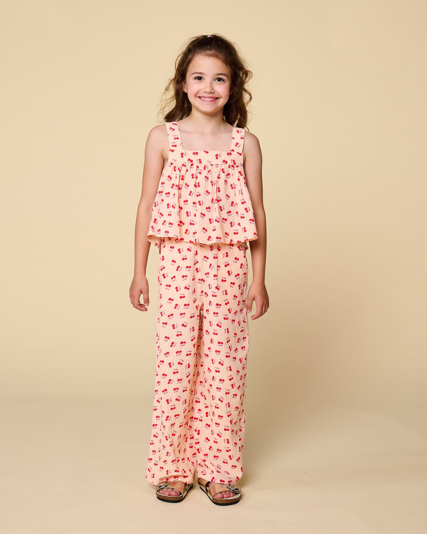 SUMMER BLOUSE CHERRY AOP