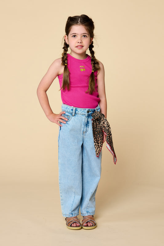 BALLON FIT JEANS LIGHT BLUE