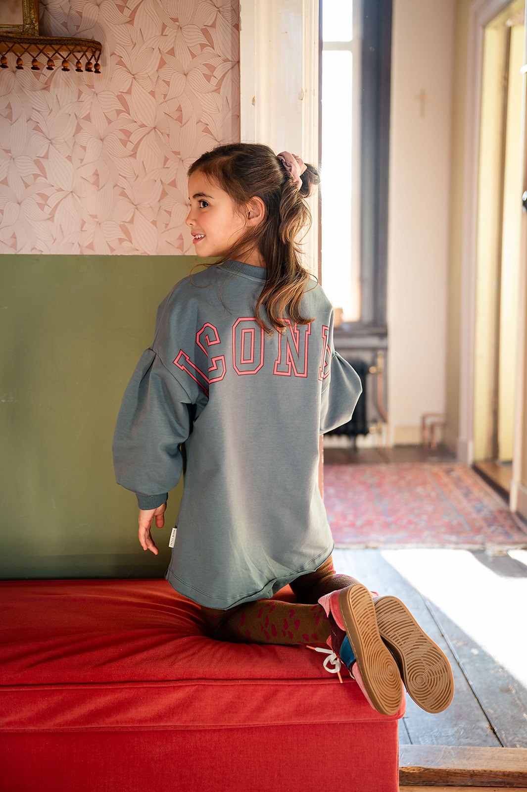 SWEATER DRESS ICONIC STORMY WEATHER