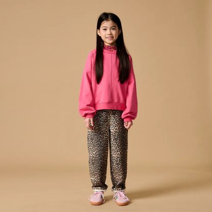 BALLON FIT JEANS LEOPORD
