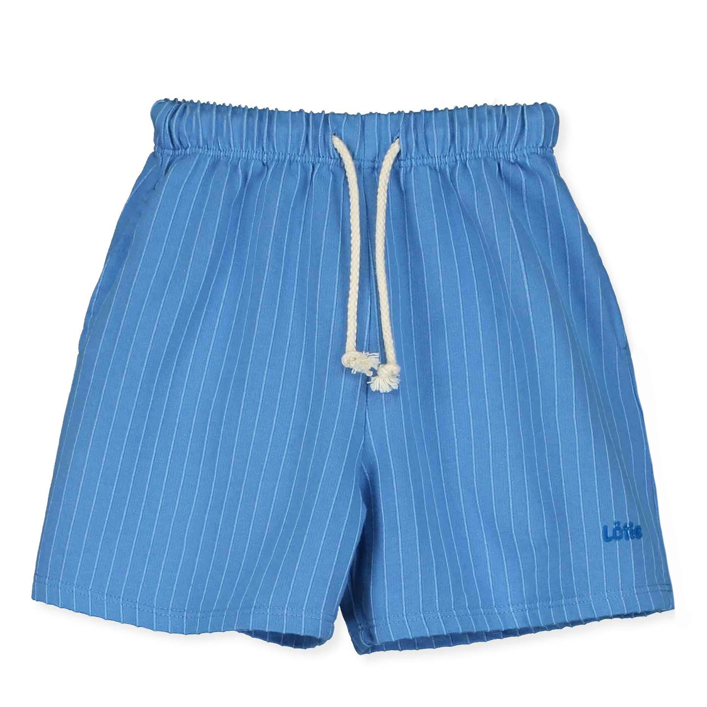 BERMUDA POCKETS BAJA BLUE LOTIE EMBRODERY