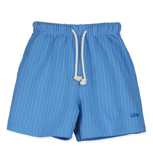 BERMUDA POCKETS BAJA BLUE LOTIE EMBRODERY