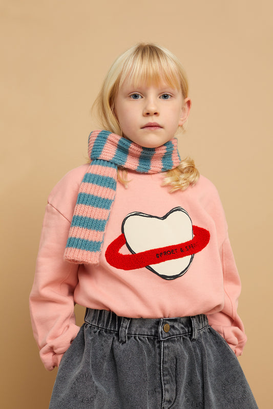 SWEATSHIRT HEART SATURN