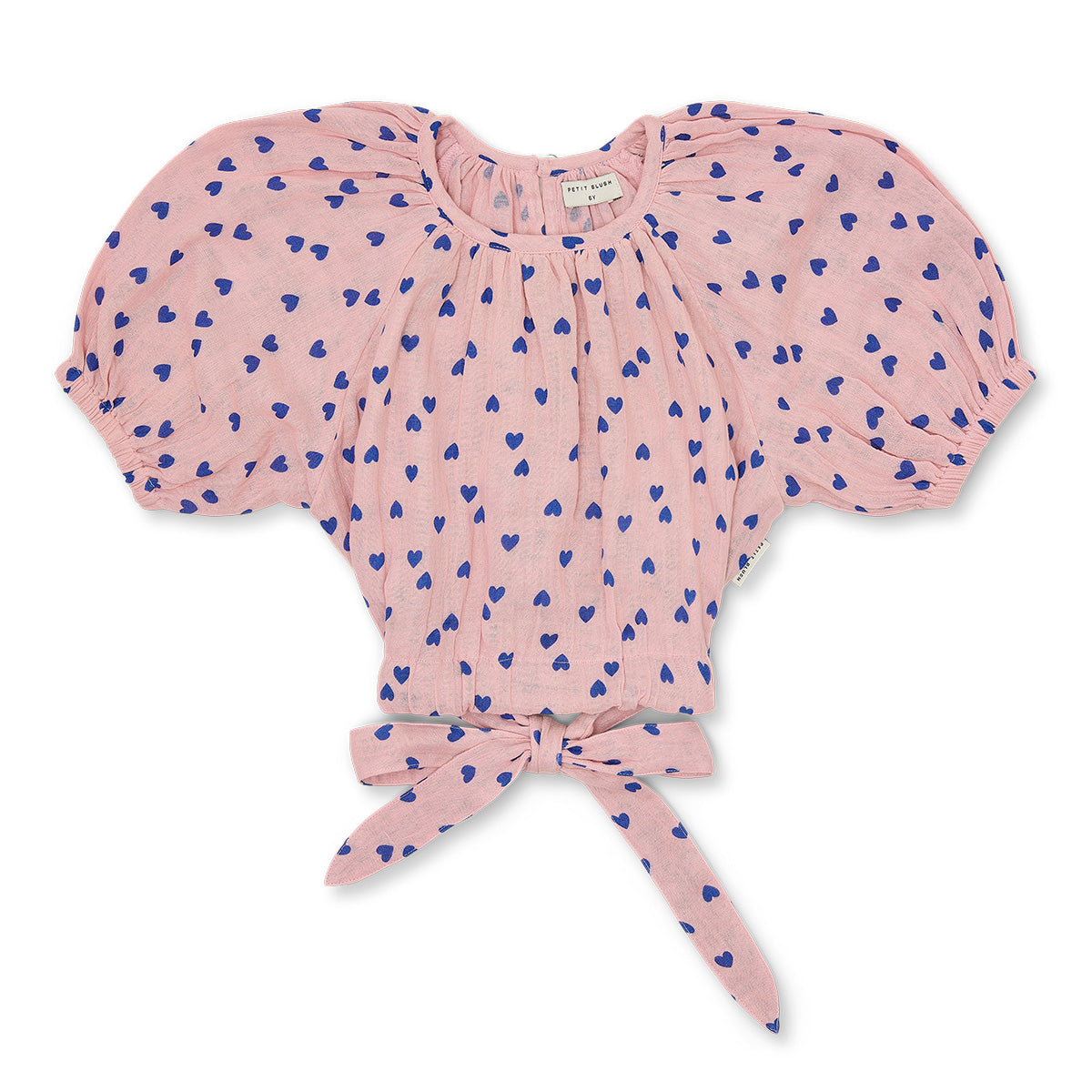 ADELE BLOUSE CANDY HEARTS AOP