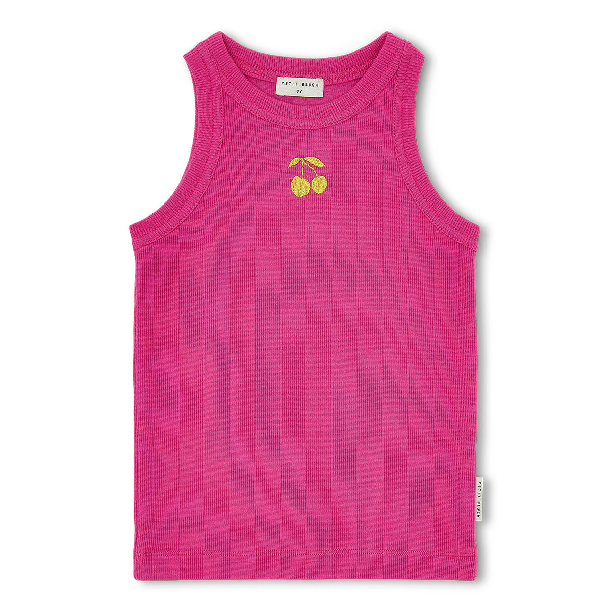 RIB SINGLET ROSE VIOLET