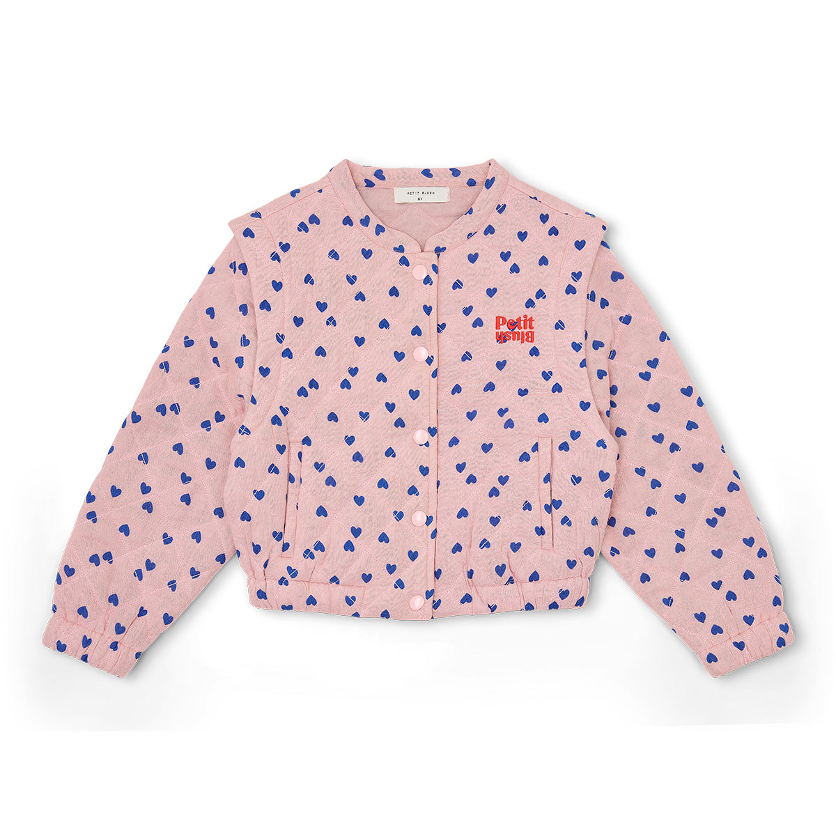 BOMBER JACKET CANDY HEARTS AOP