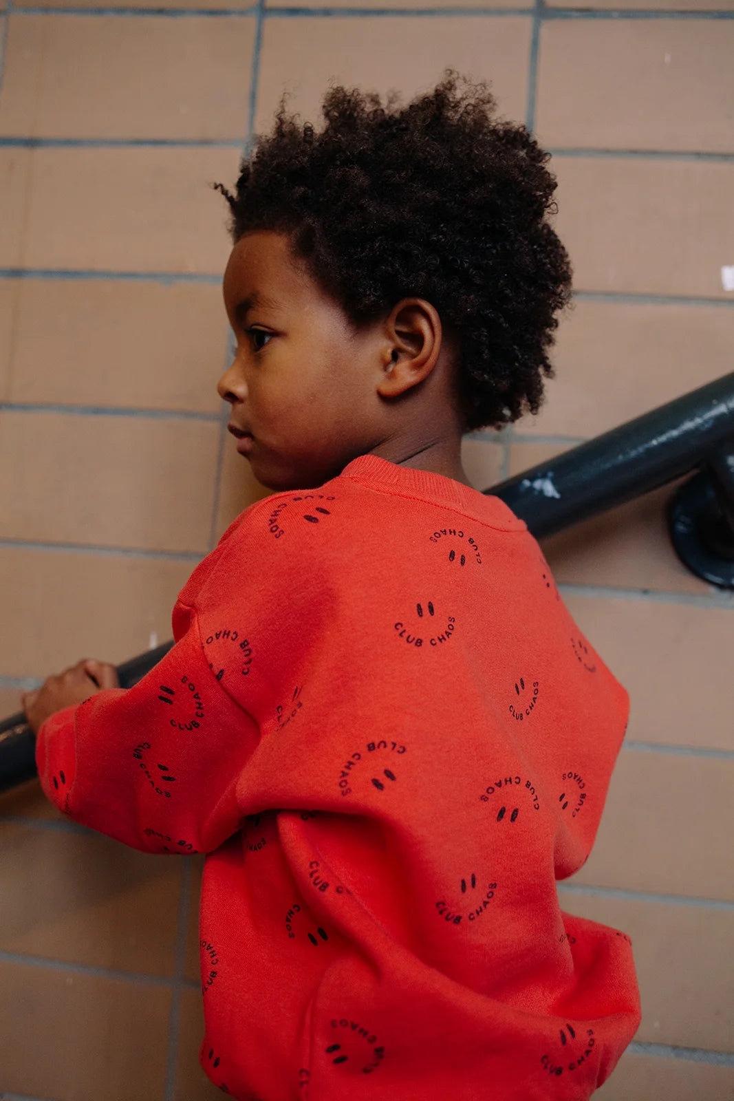 SWEATSHIRT CLUB CHAOS VIVID RED