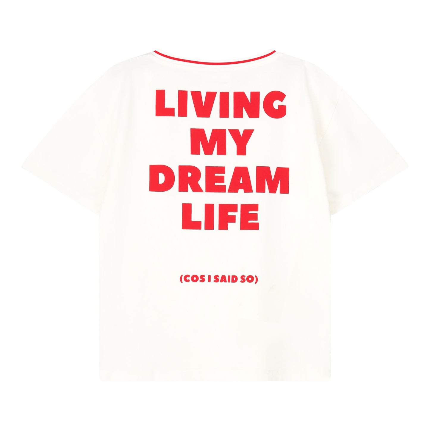 T-SHIRT DREAM LIFE OFFWHITE