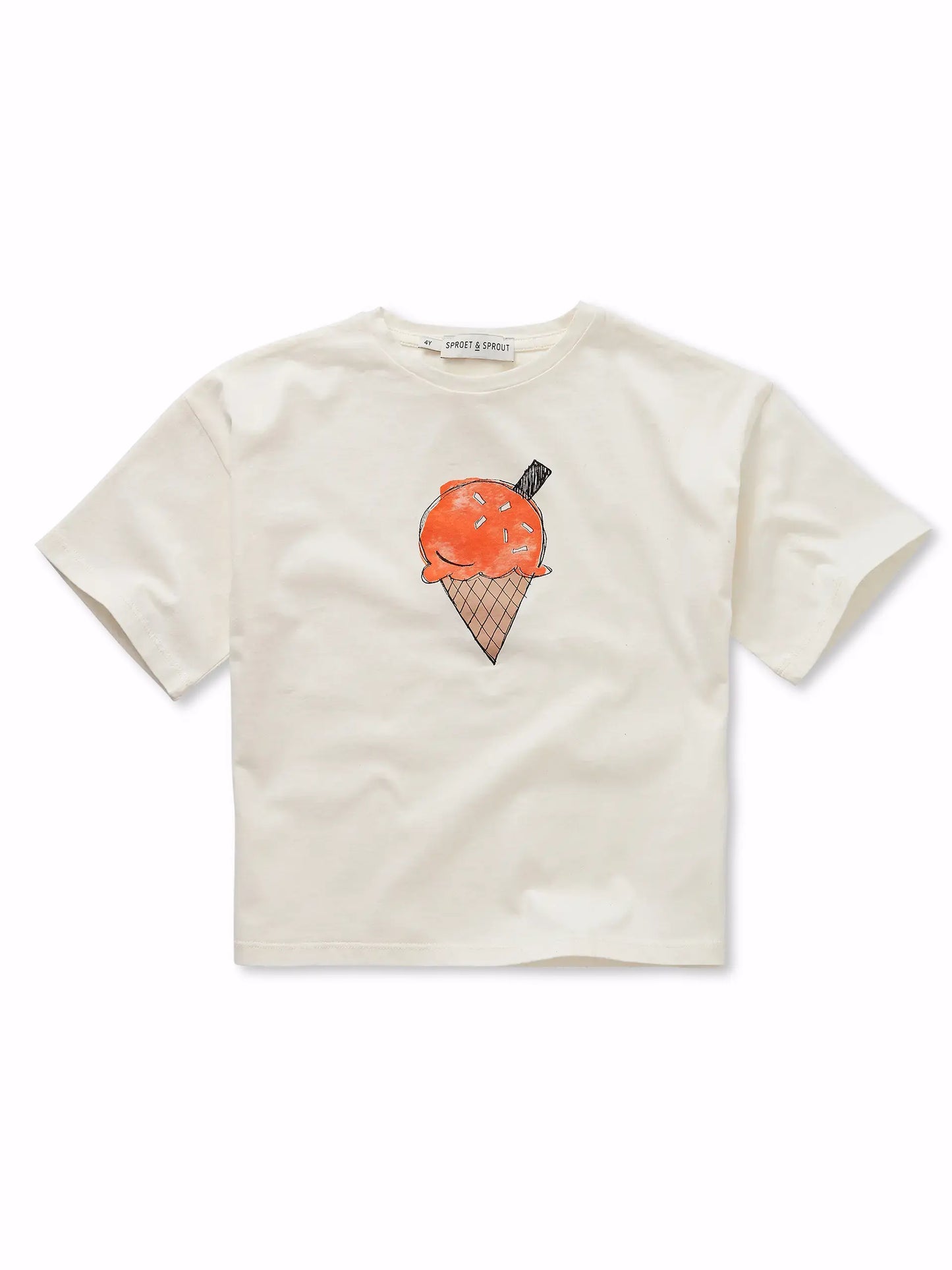 T-SHIRT ICE CREAM OFFWHITE