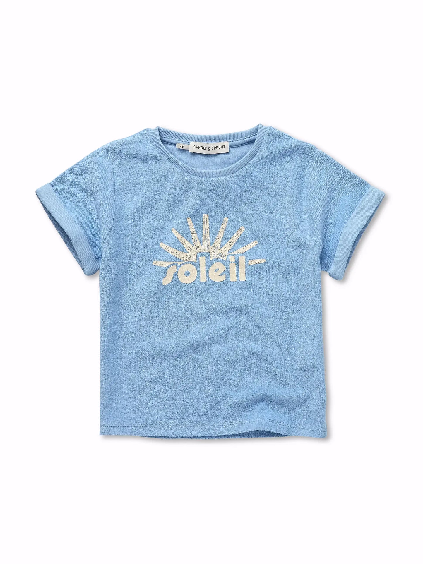 T-SHIRT TERRY SOLEIL FOREVER BLUE