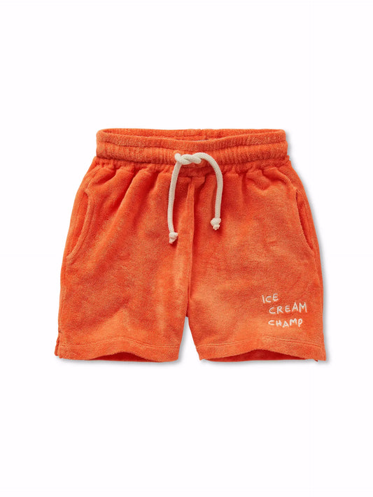 TERRY SHORTS ORANGE SPRINT