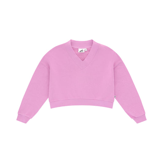 V-NECK SWEATER VIOLET