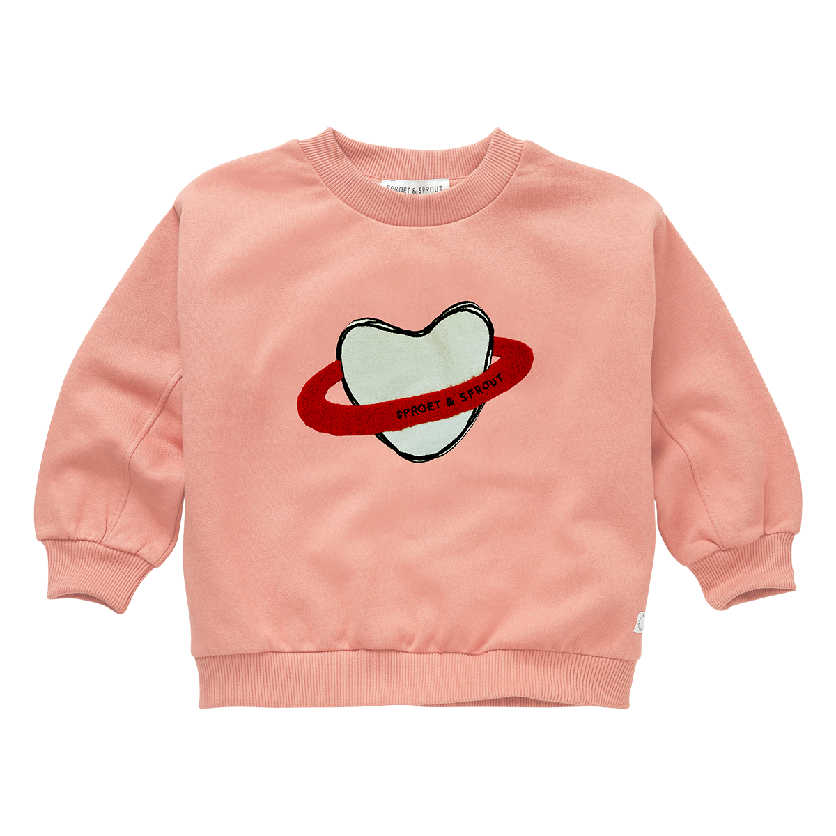 SWEATSHIRT HEART SATURN