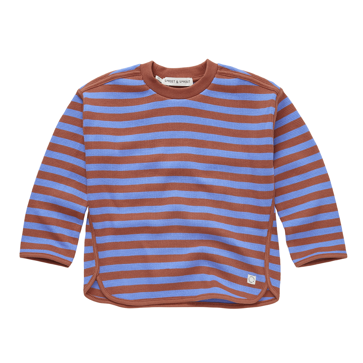 SWEATSHIRT WAFFLE STRIPES