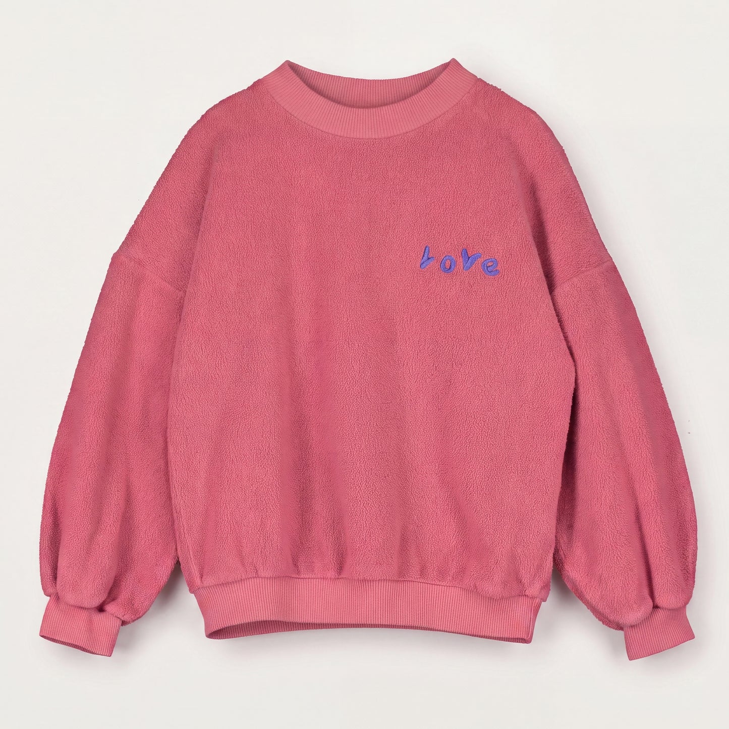 LOVE PINK LEMONADE TEDDY SWEATSHIRT