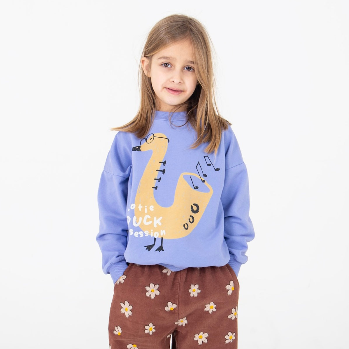 DUCK SESSION LAVENDER SWEATSHIRT