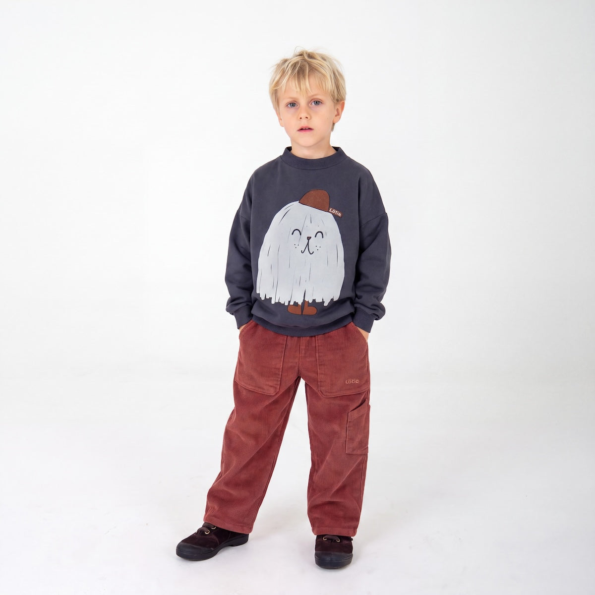 BROWN CORDUROY TROUSERS