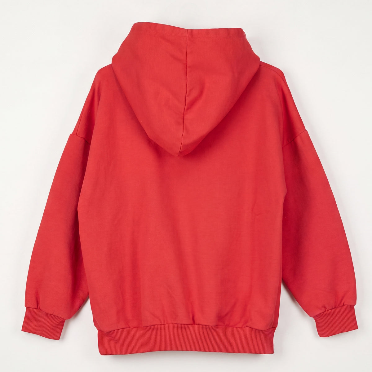 LITTLE MONSTER RED HOODED SWEATSHIRT