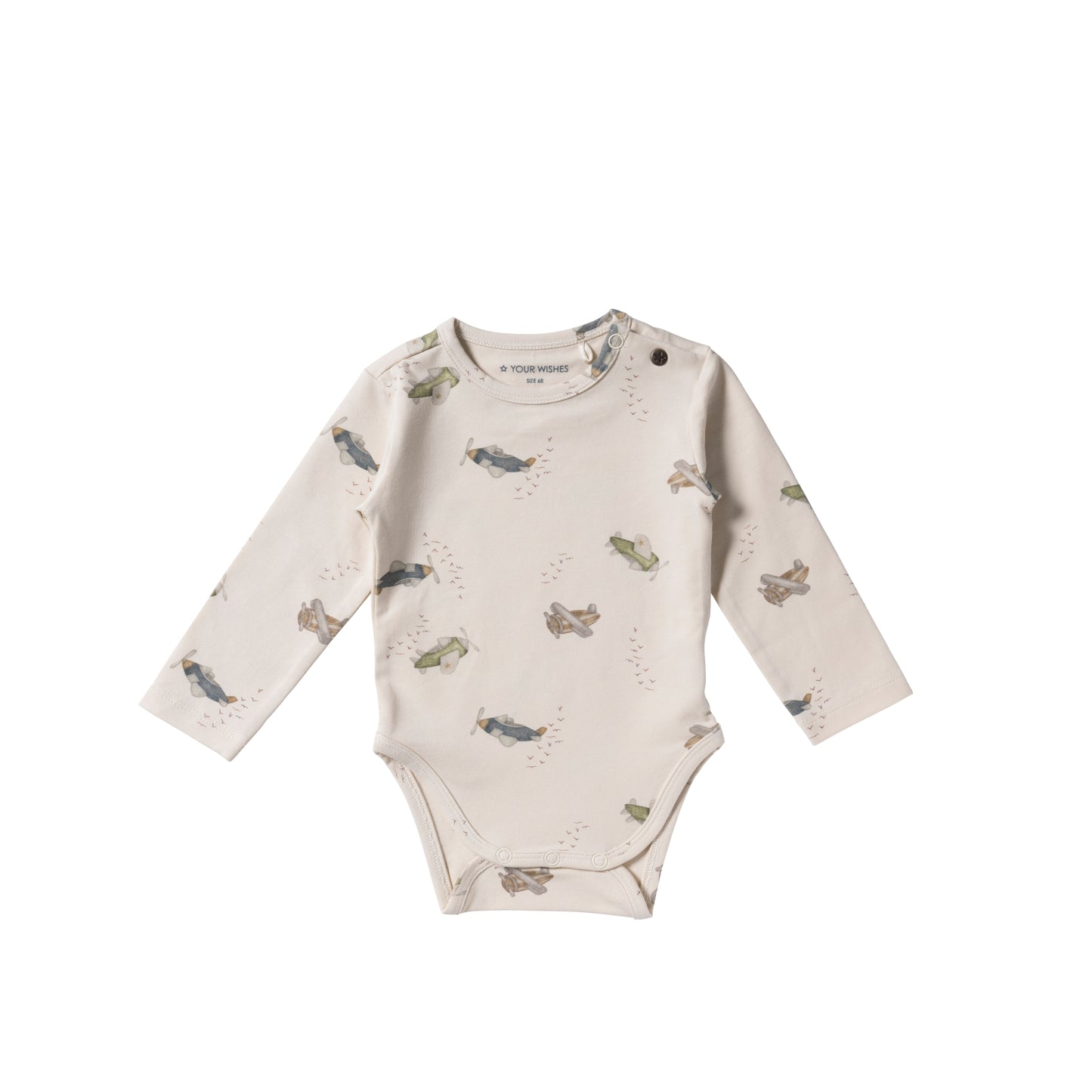 AVION FITTED ROMPER BIRCH