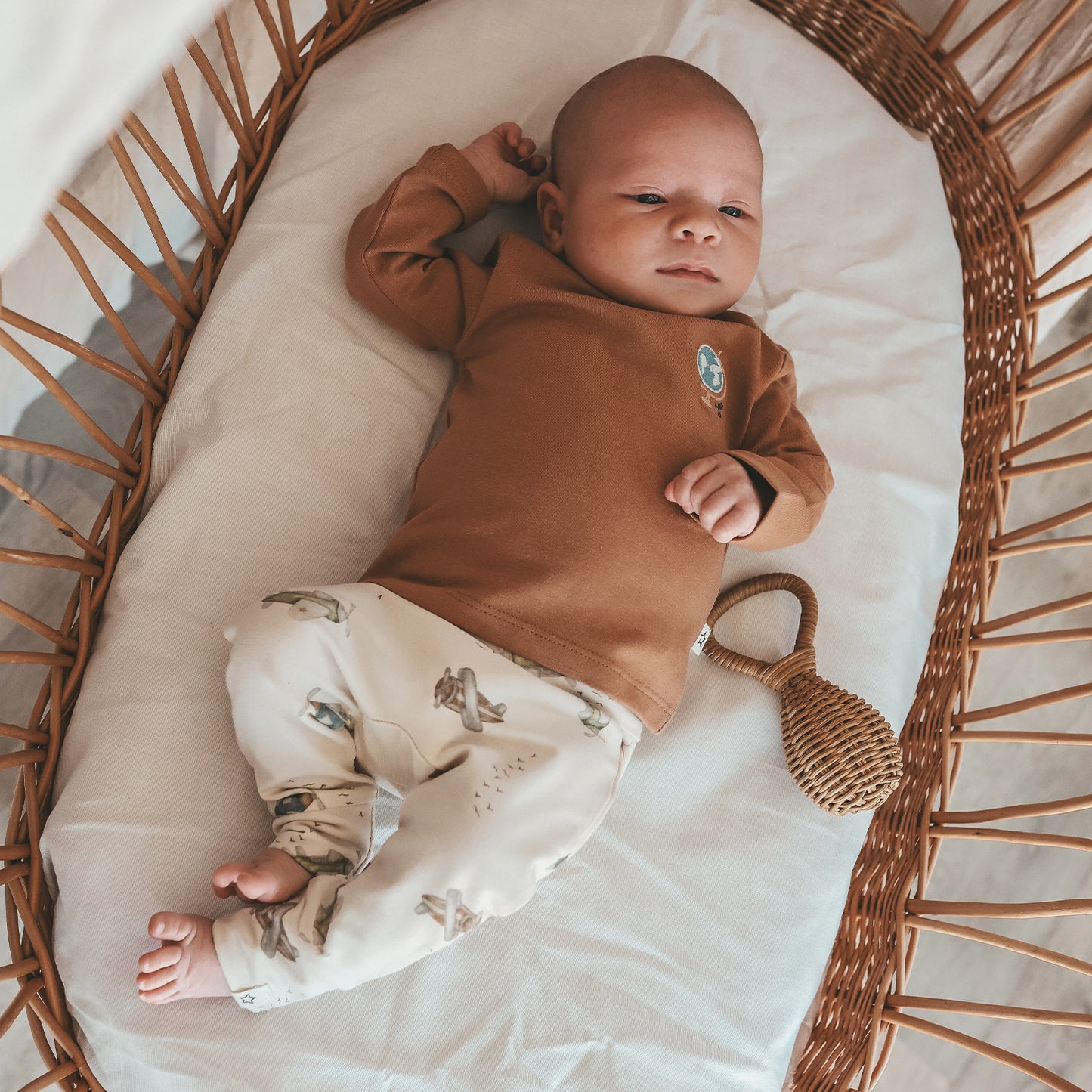 AVION FITTED PANTS BIRCH