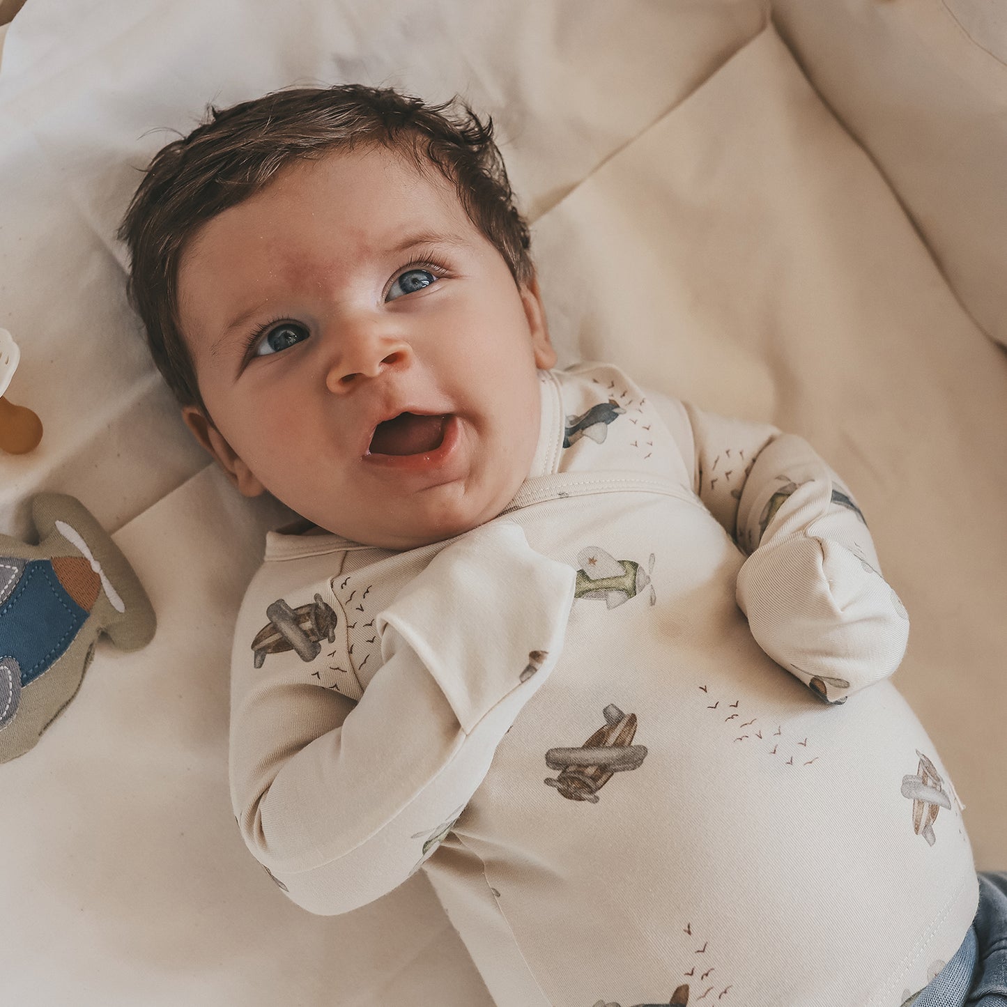 AVION WRAP CARDIGAN BIRCH