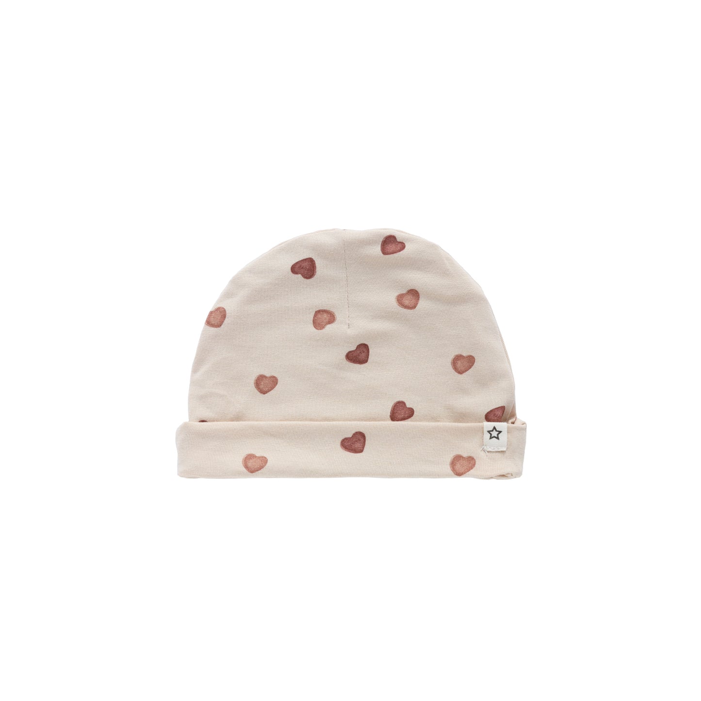 NEWBORN HAT CANDY OYSTER GRAY