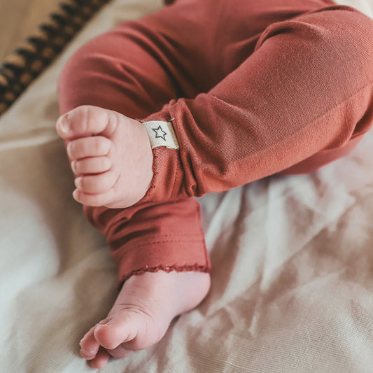 SOLID LEGGING WITHERED ROSE