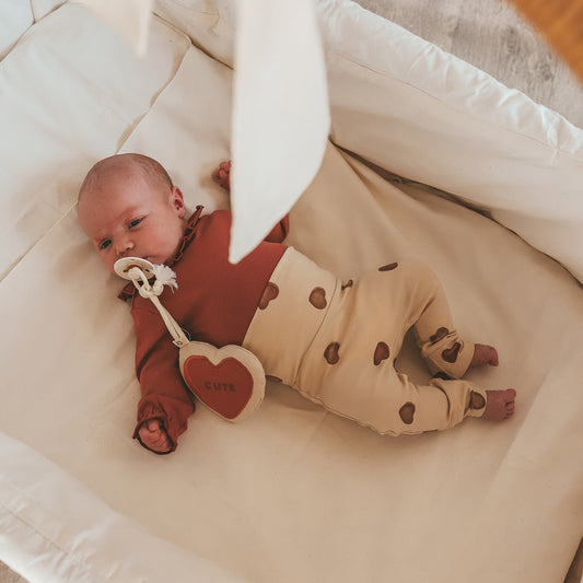 SOLID RUFFLE LONGSLEEVE WITHERED ROSE