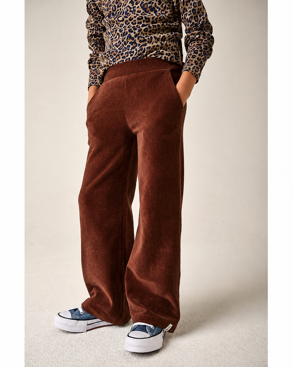 PANTS WILLOW DEUX BITTER CHOCOLATE
