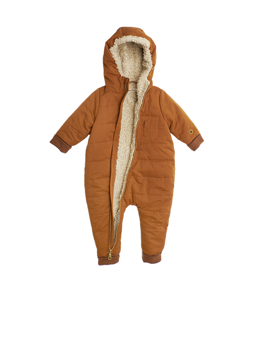 BABY AM REMI 01 LEATHER BROWN OVERALL