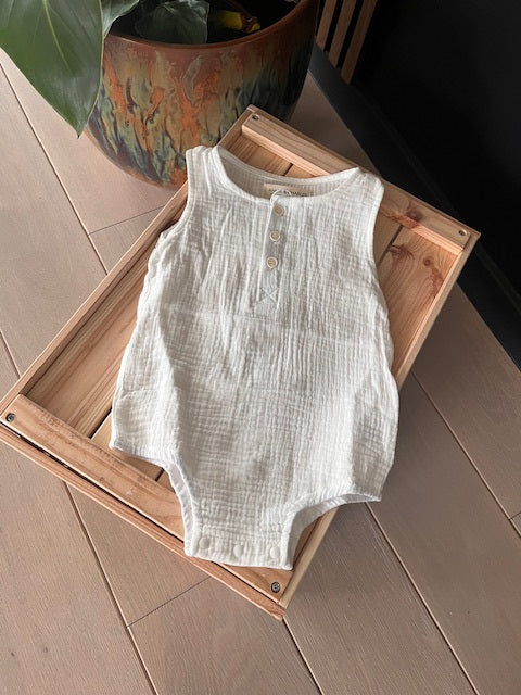 BABY ROMPER WHITE