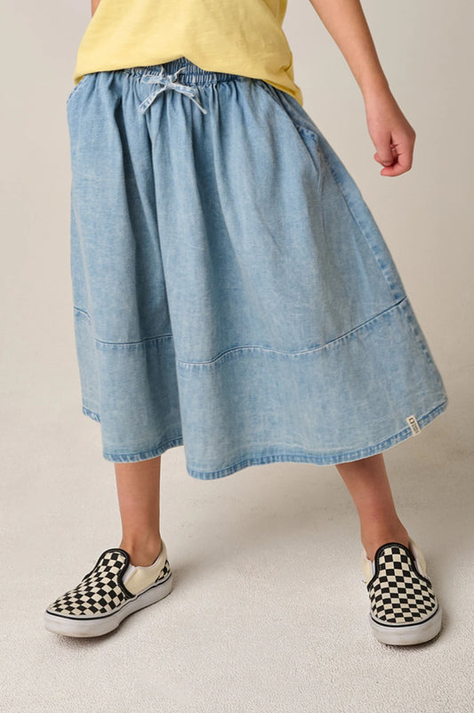 SKIRT PIRON DENIM