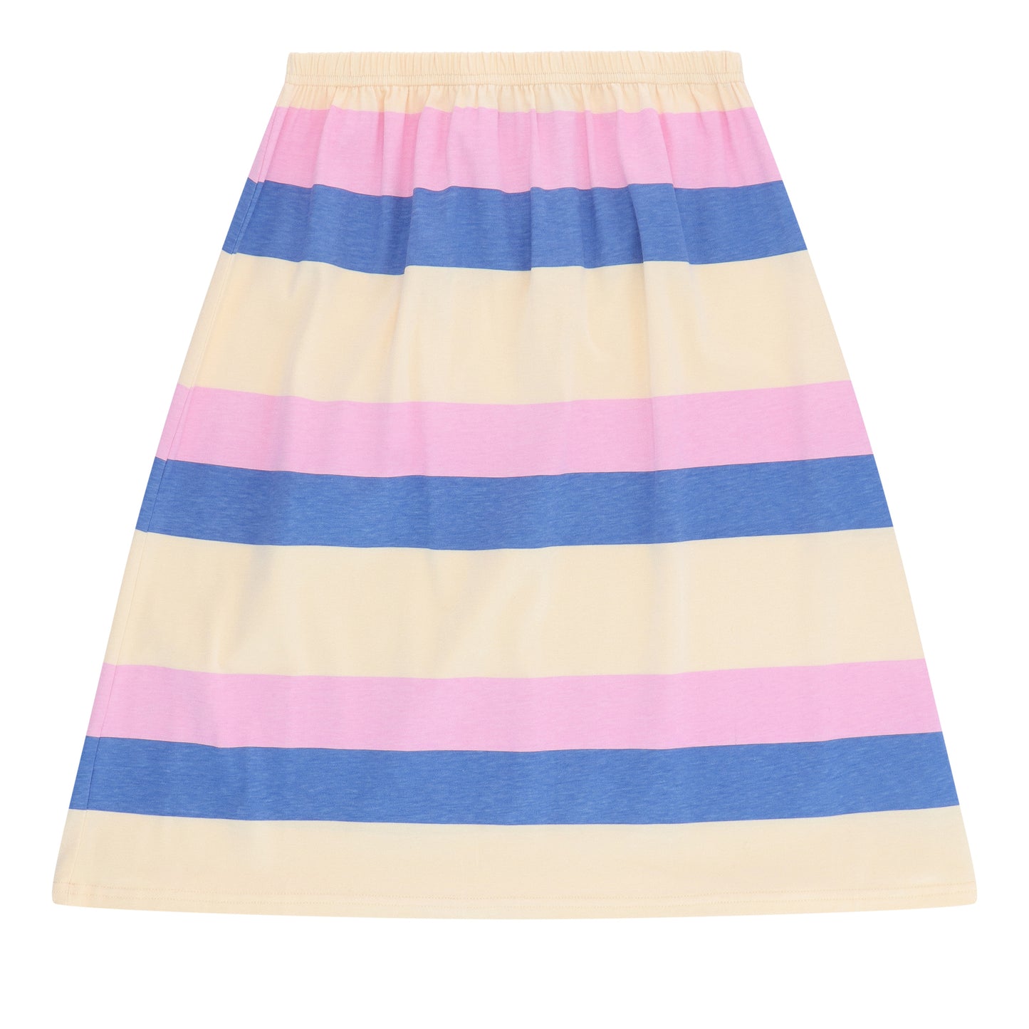 JOG SKIRT STRIPED FUCHSIA/CORNHUSK/ULTRAMARINE