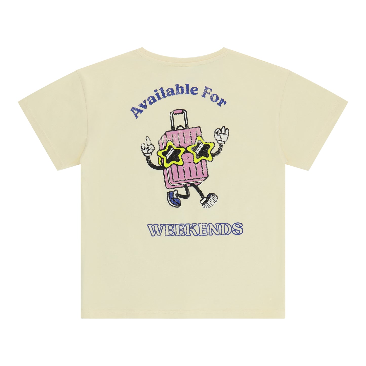 T-SHIRT AVAILABLE FOR WEEKENDS CORNHUSK