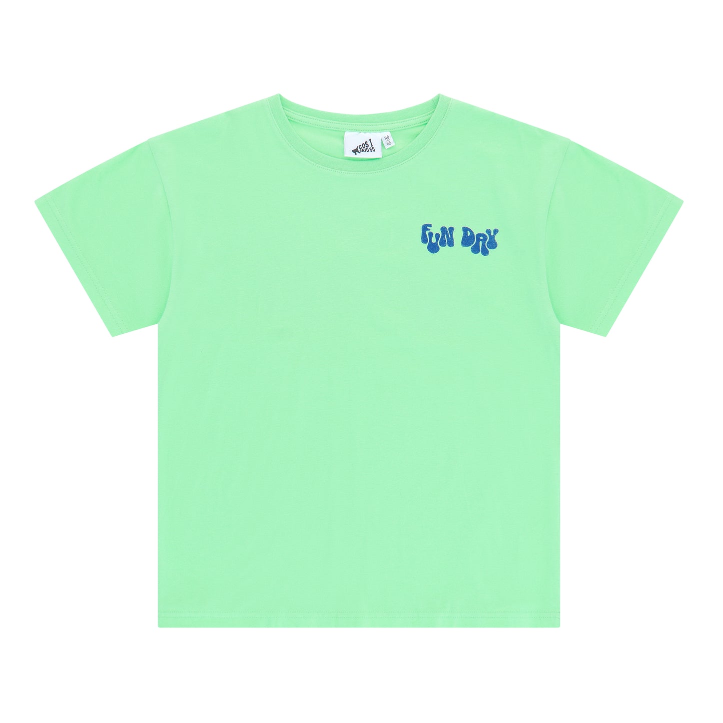 T-SHIRT FUN DAY PISTACHIO